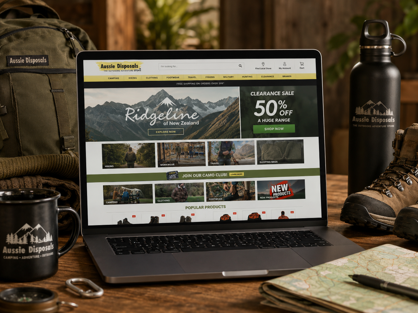 Aussie Disposals ecommerce case study