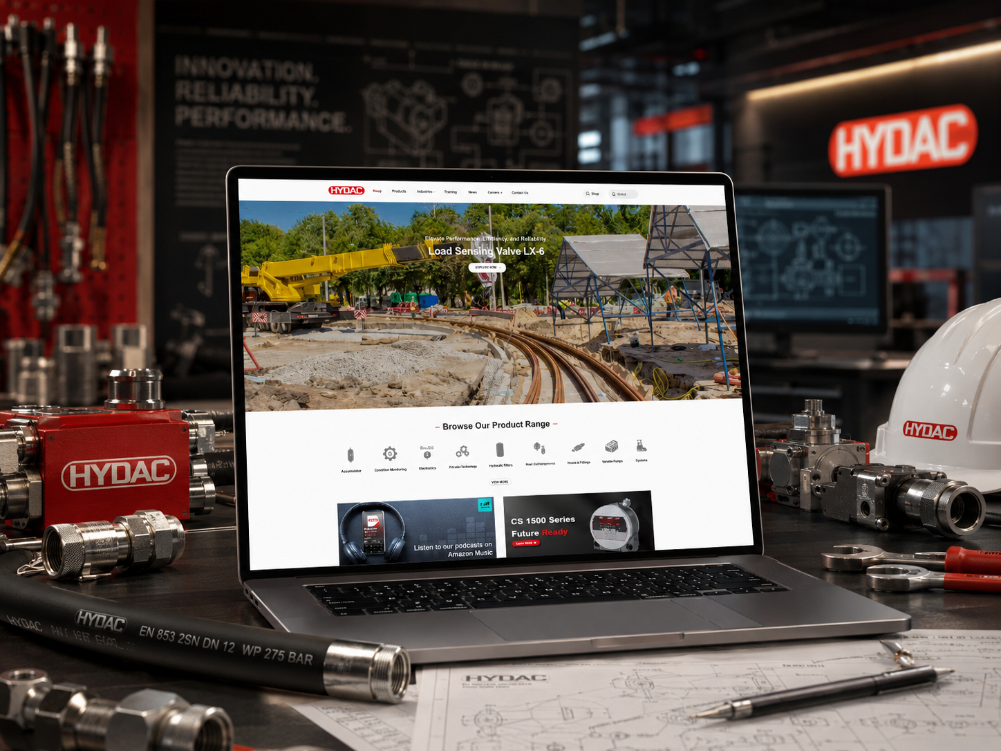 HYDAC ecommerce case study