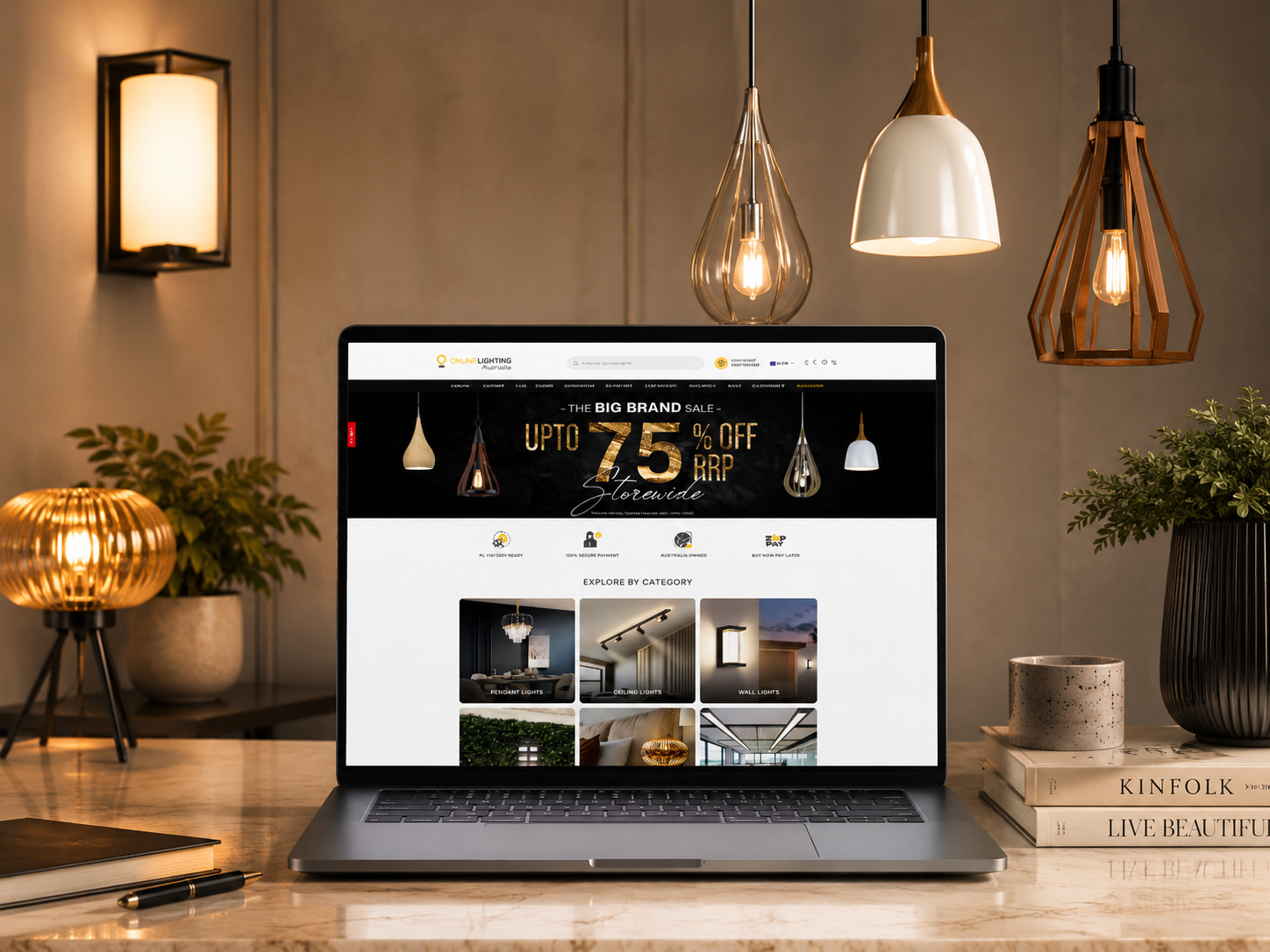 Online Lighting ecommerce case study
