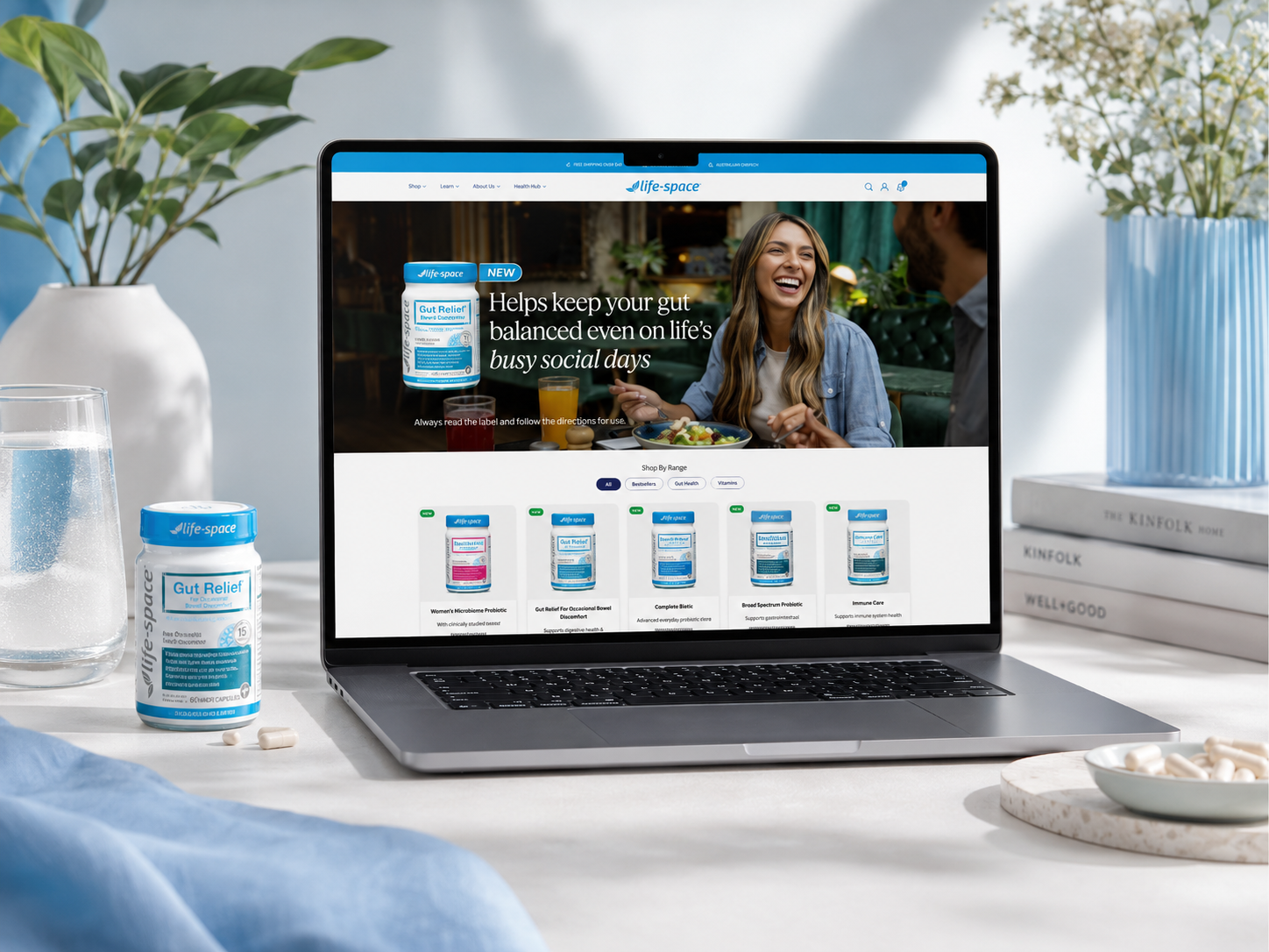 Life-Space Probiotics ecommerce case study